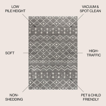 Aksil Moroccan Beni Souk Area Rug